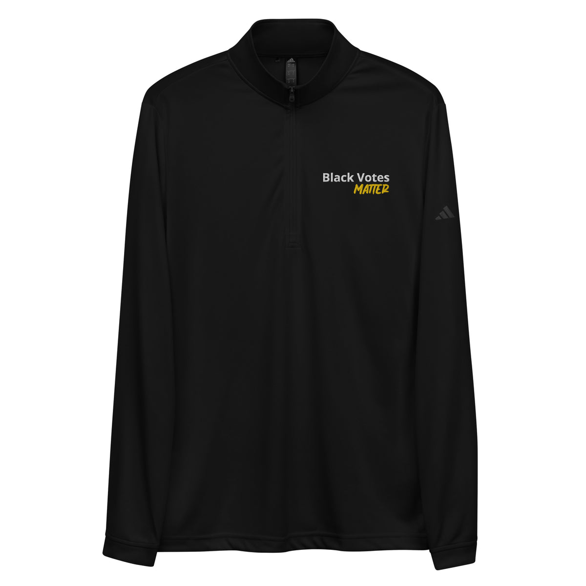 Quarter zip Democracy Now Pullover