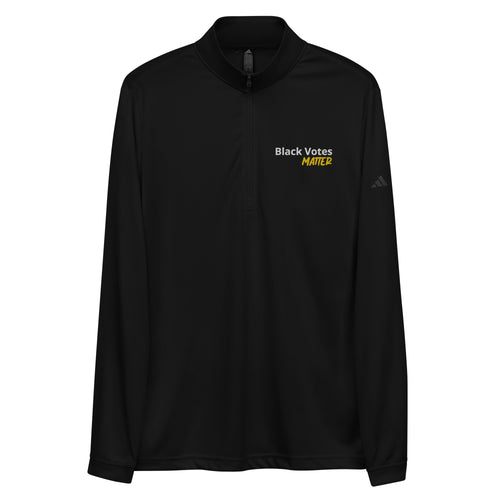 Quarter zip Democracy Now Pullover