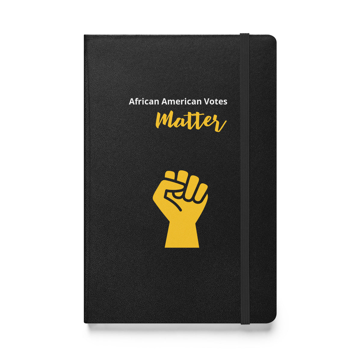 African American Votes Matter Hardcover bound notebook