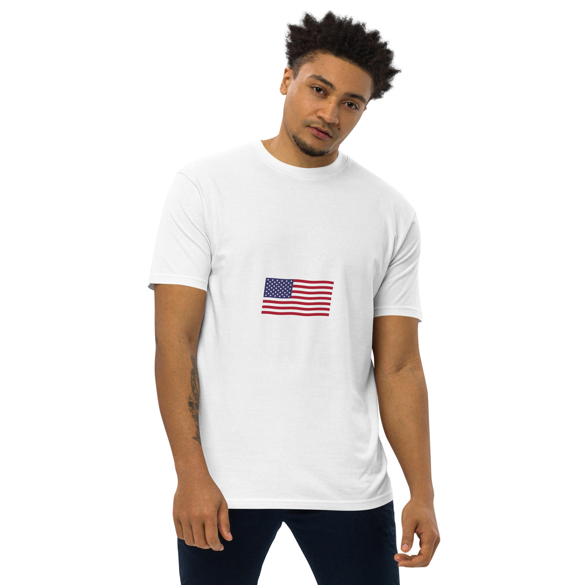 Black Men Vote premium heavyweight tee