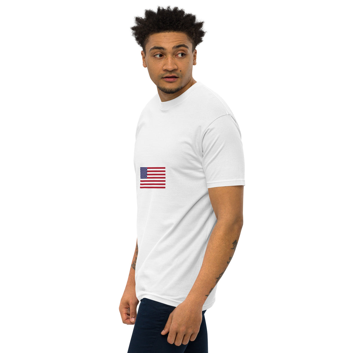 Black Men Vote premium heavyweight tee