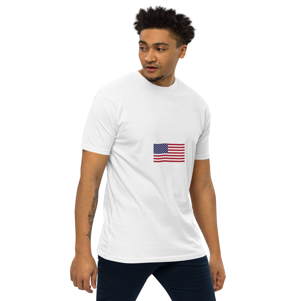 Black Men Vote premium heavyweight tee