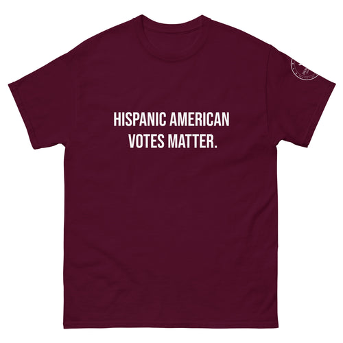 Hispanic American Votes - Unisex classic tee