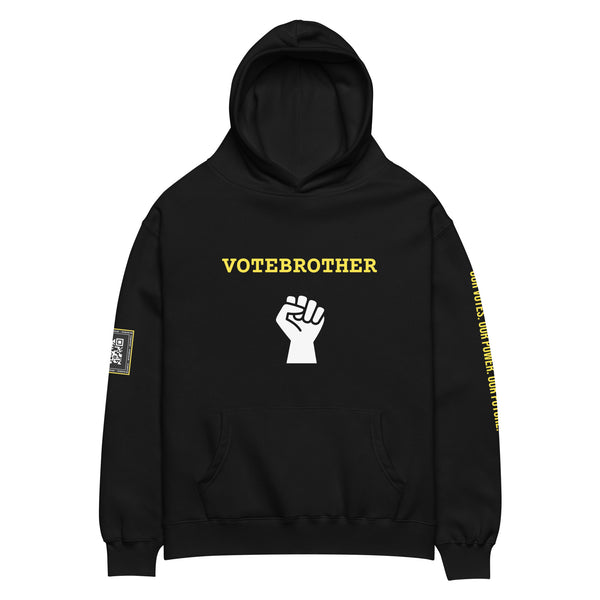 VOTEBROTHER.ORG - Oversized Hoodie